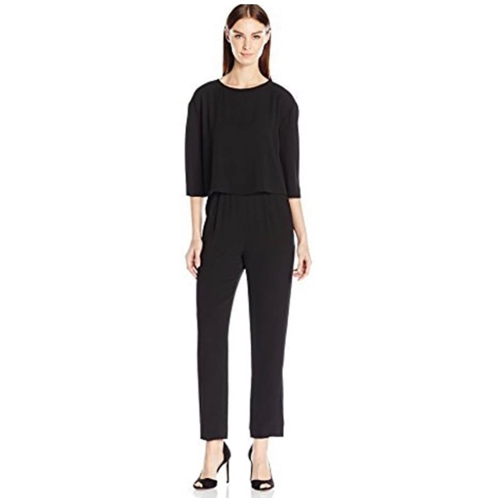Tahari Black Jumpsuit